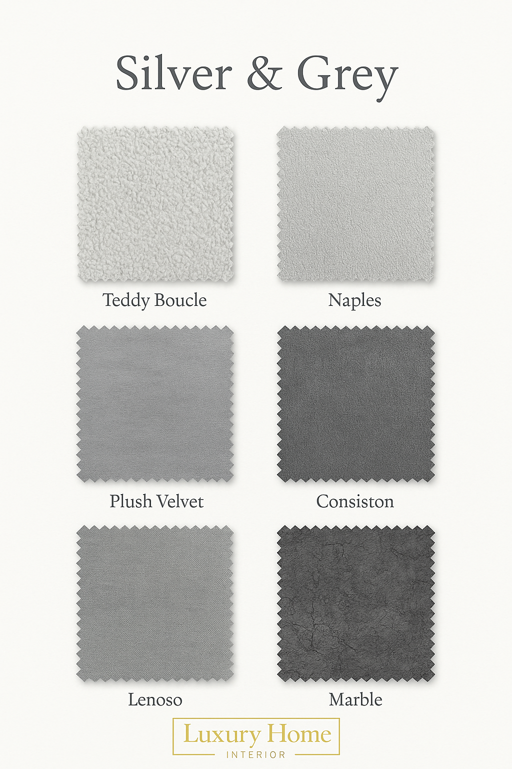 Grey & Silver Swatches Pack