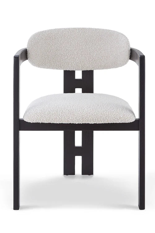 Pre Order- Kensington Ivory Boucle Dining Chair