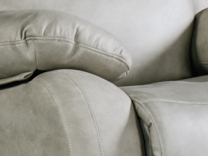 Modern 2-Seater Sofa – Light Grey