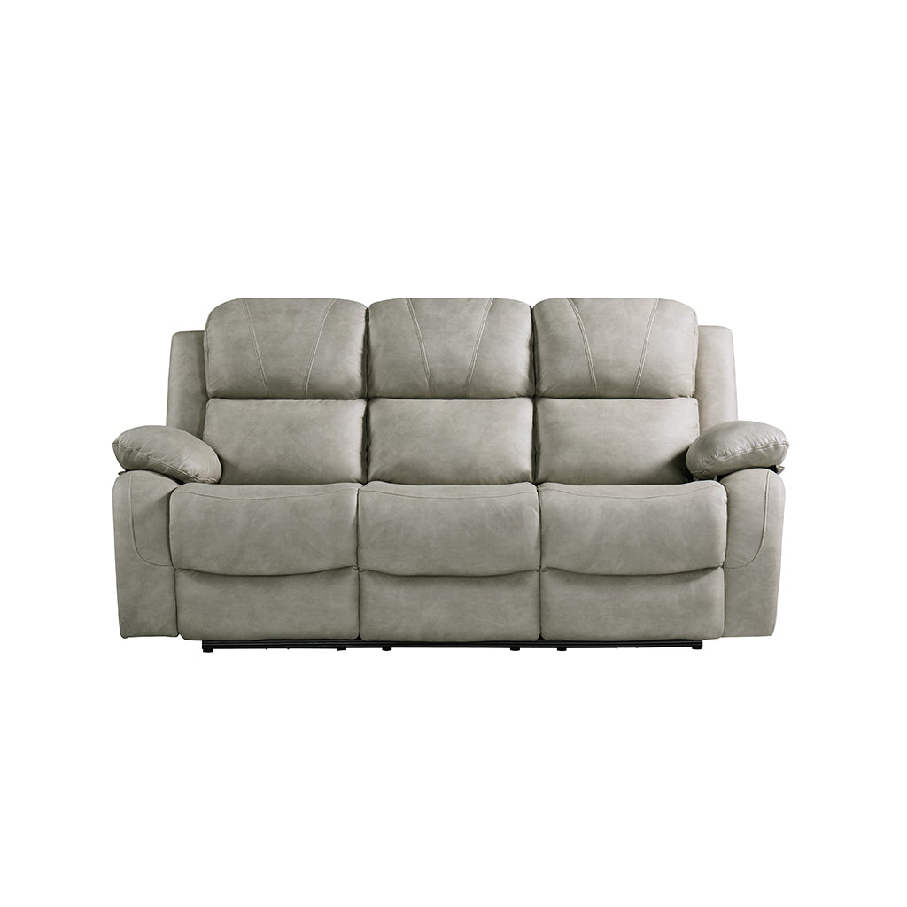 Light Grey 3-Seater Sofa