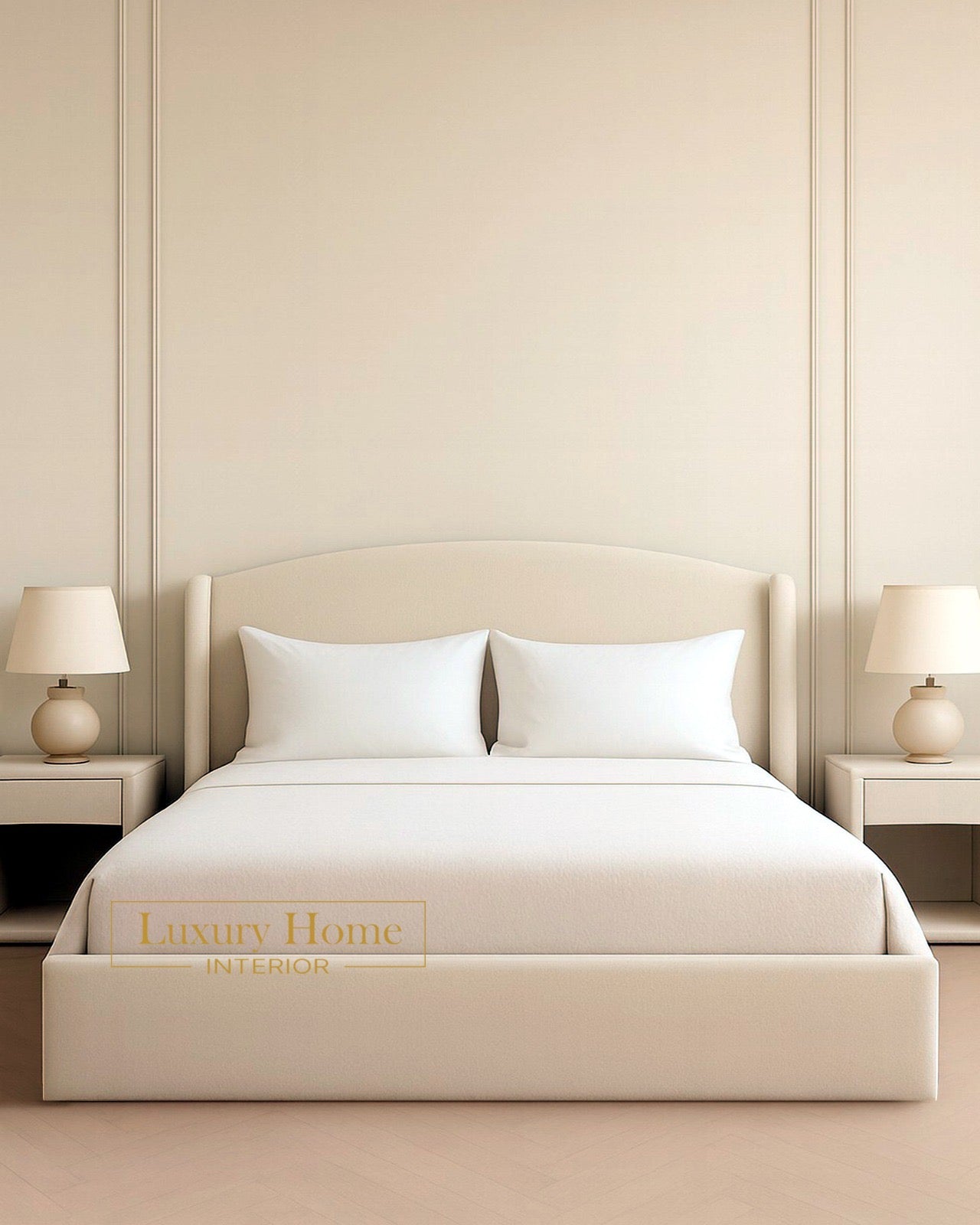 The Bespoke Brooklyn Boucle II Bed-Fully Customisable with Storage Options- Boucle Range