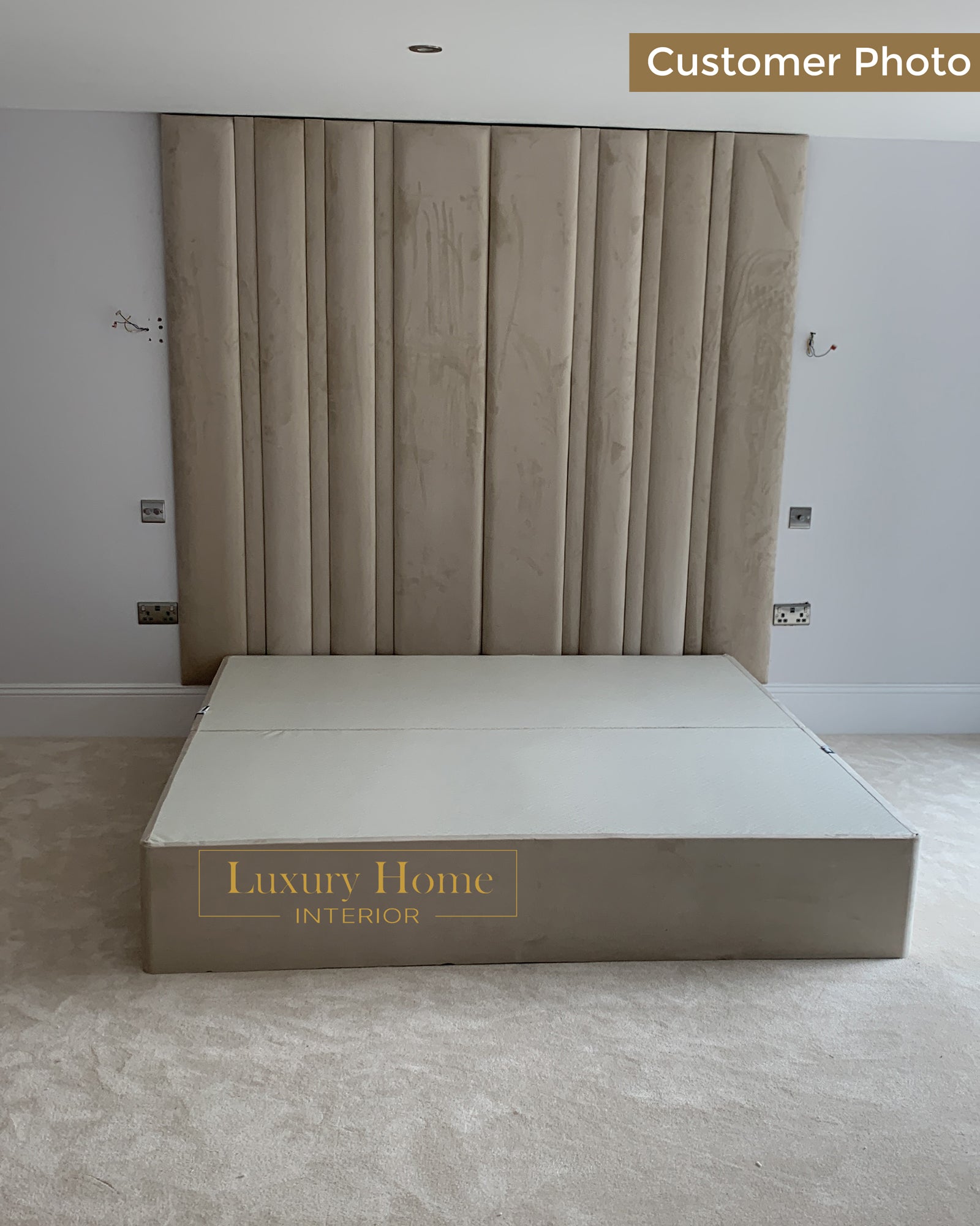 The Bespoke Kensington II Bed - Fully Customisable with Storage Options- Luxe Range