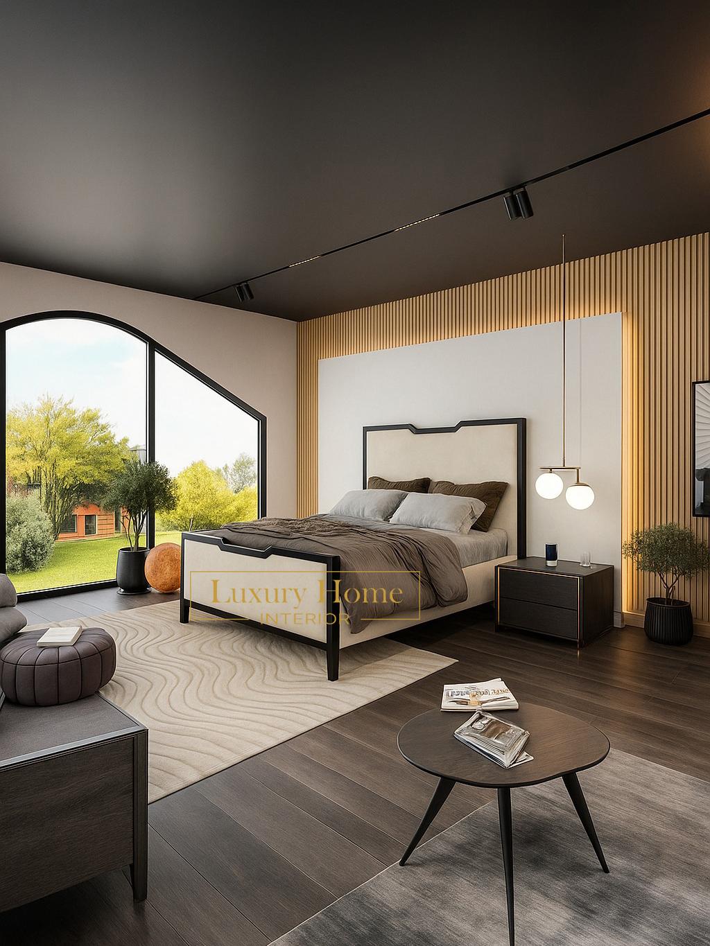 The Bespoke Evelyn Metal Line Bed- Fully Customisable with Storage Options-Black Border Range