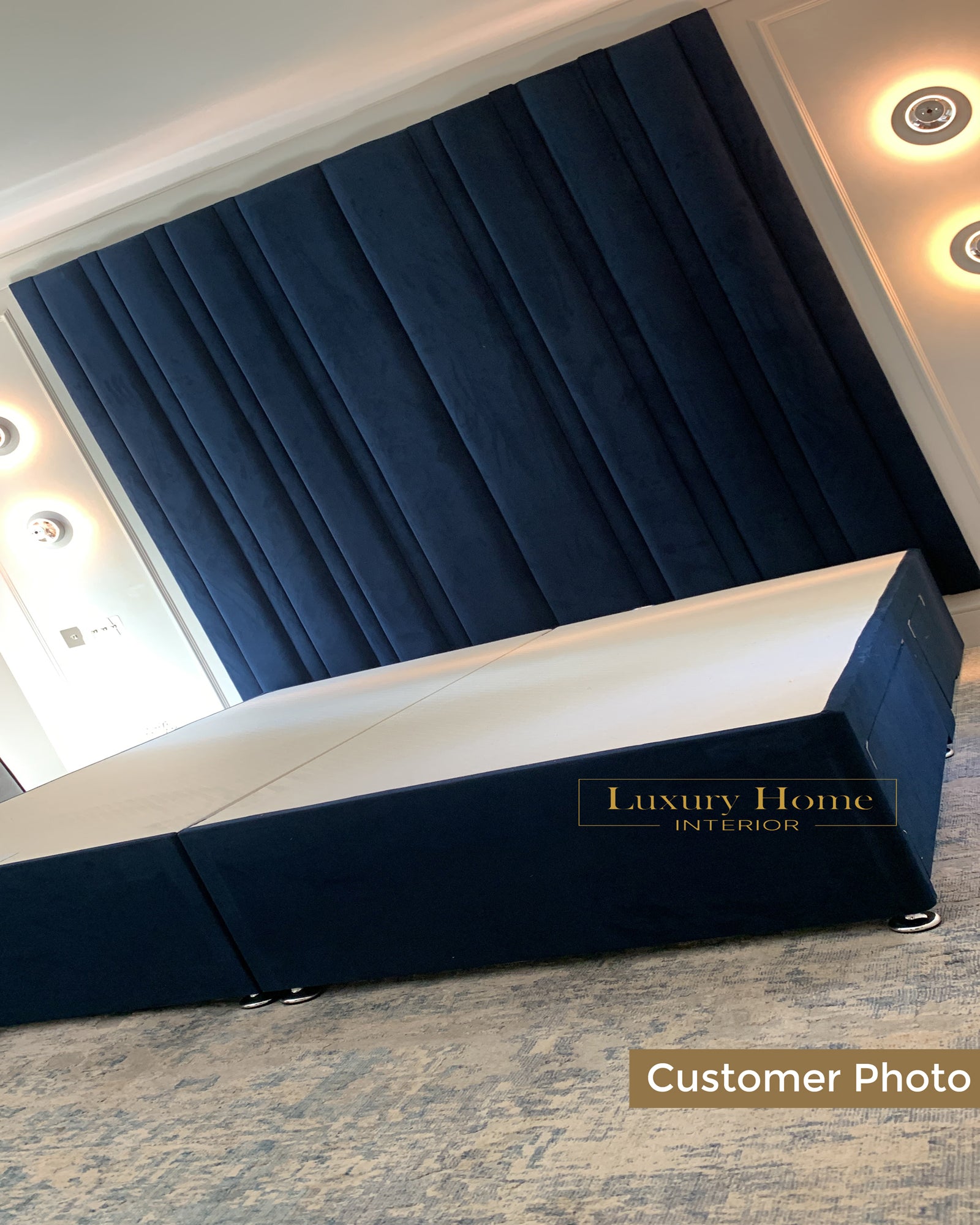 The Bespoke Kensington II Bed - Fully Customisable with Storage Options- Luxe Range