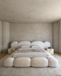 The Bespoke Verona Upholstered Low Profile Bed Frame- Fully Customisable with Storage Options