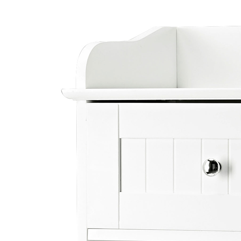 Fathom Glass Cabinet White