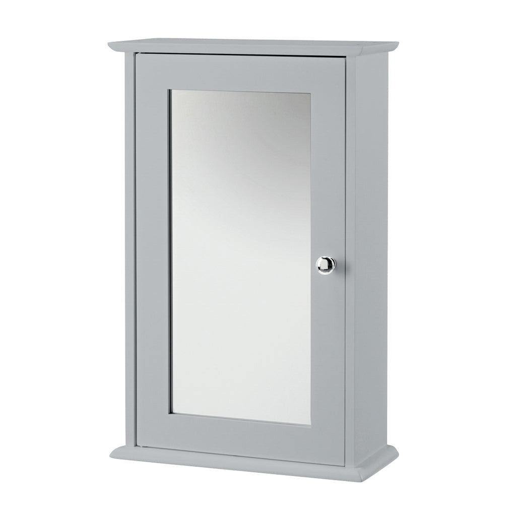 Fathom Wall Cabinet With Mirror Grey