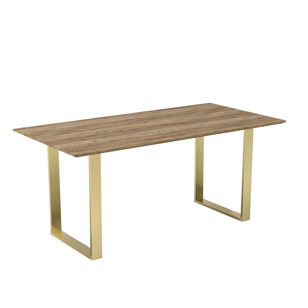 Oaklyn Russet & Gold Dining Table
