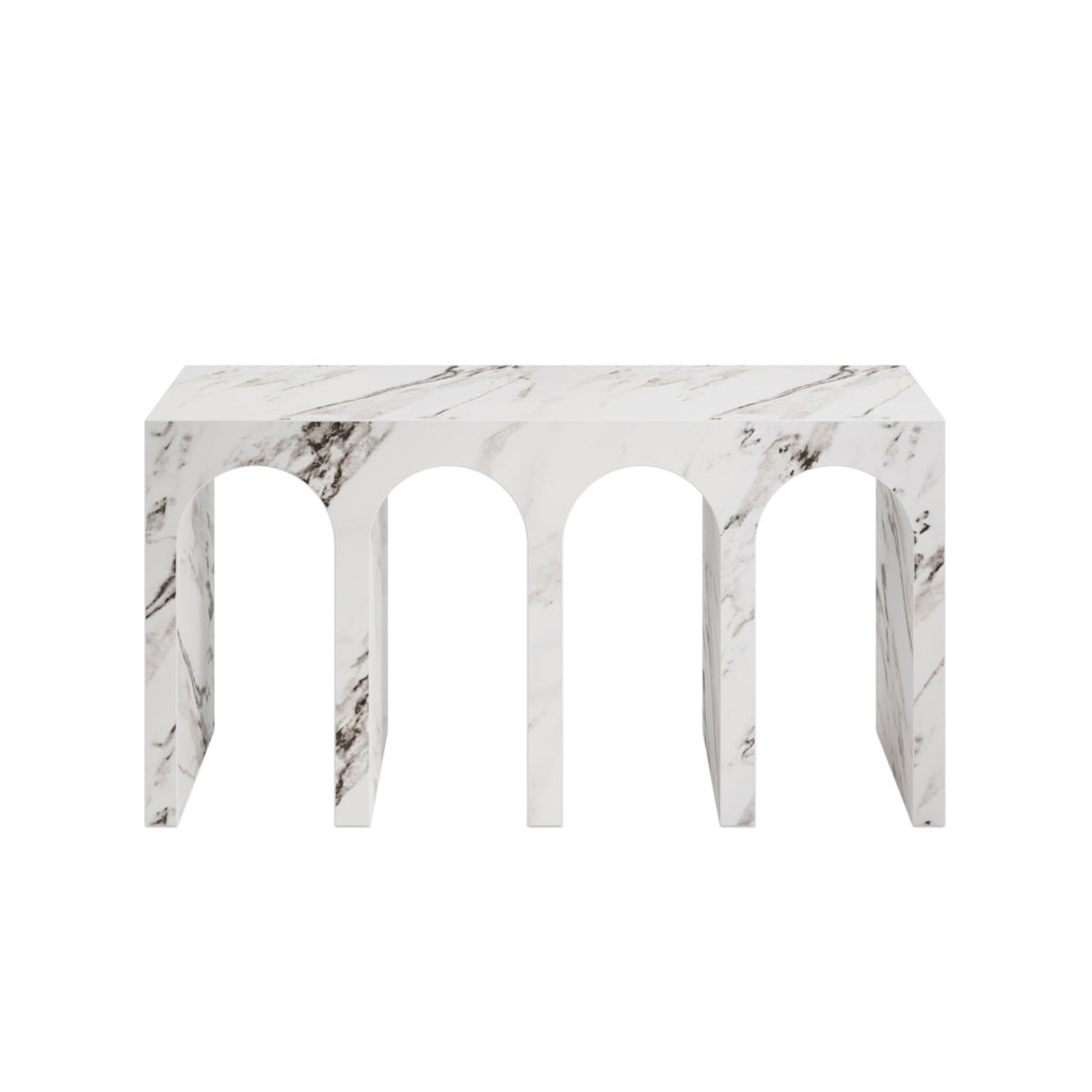 Velin Calacatta Console Table