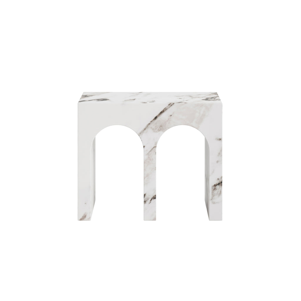 Pivot Calacatta Large Side Table
