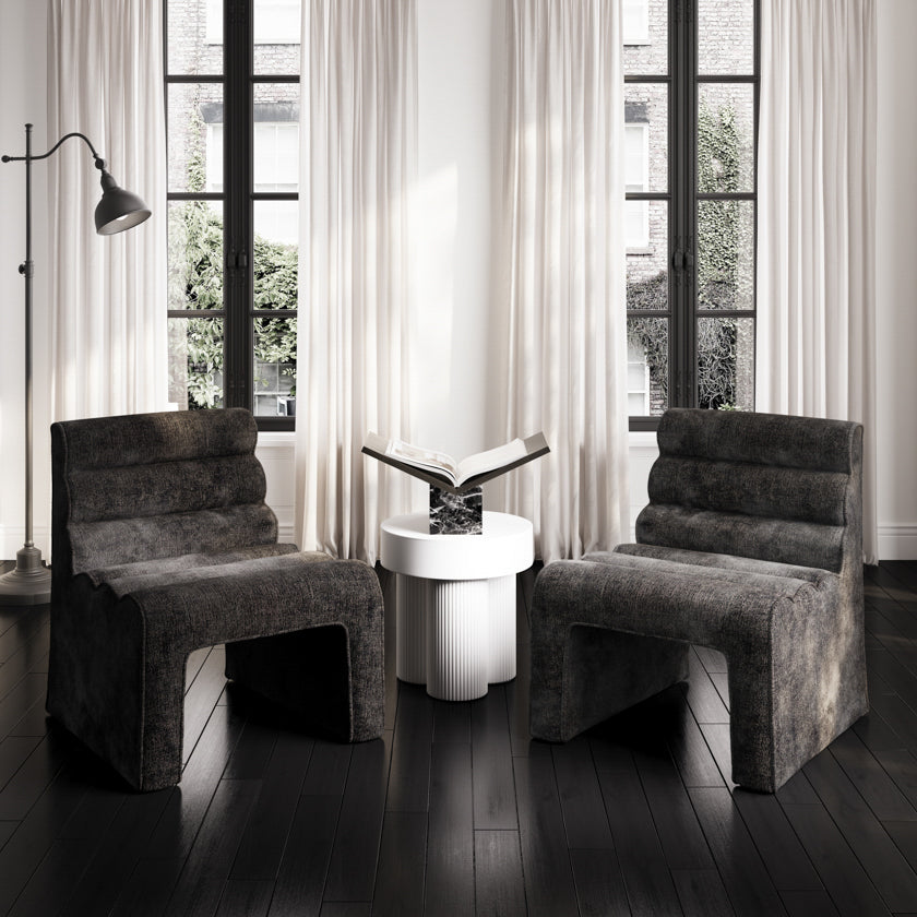Perch White Side Table