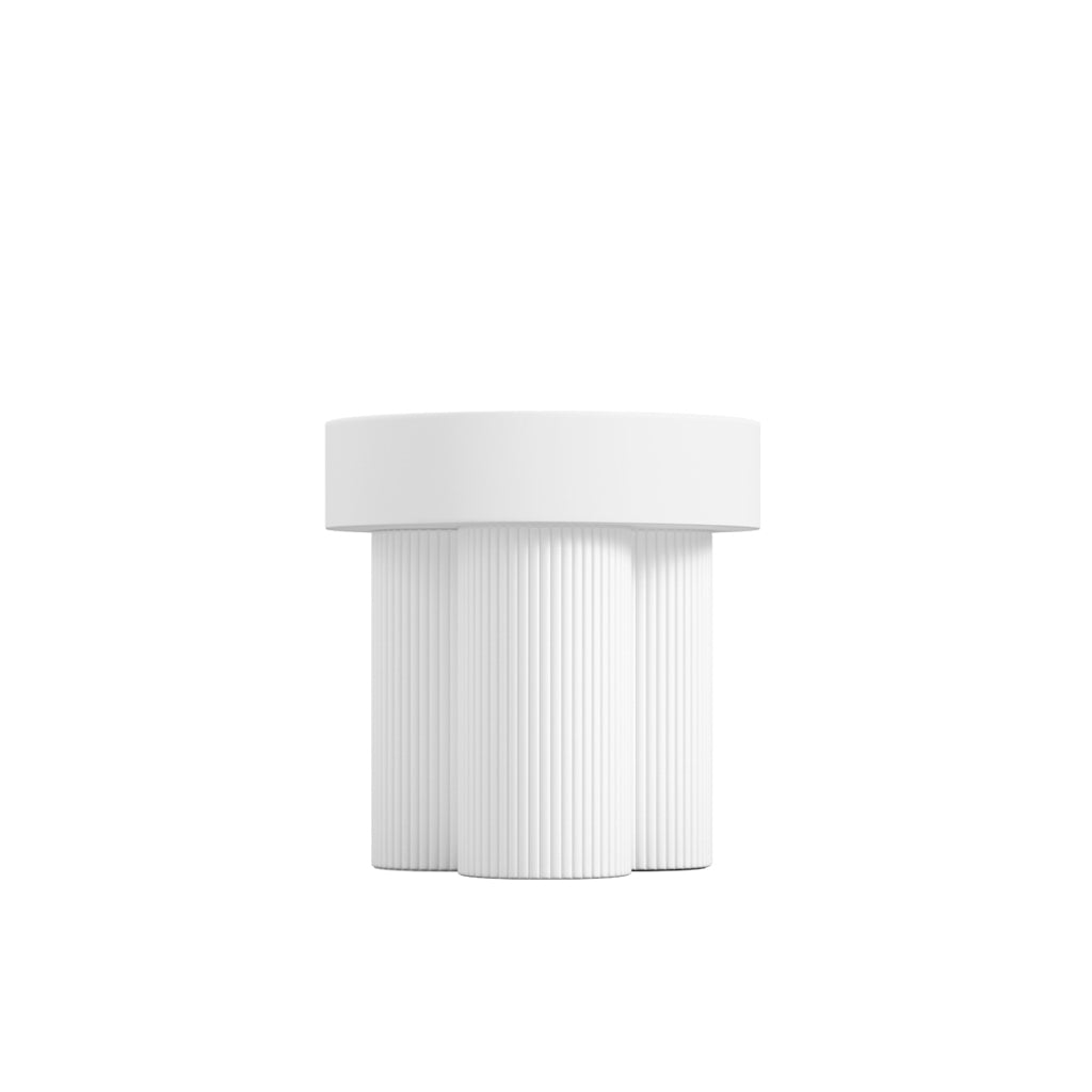 Perch White Side Table