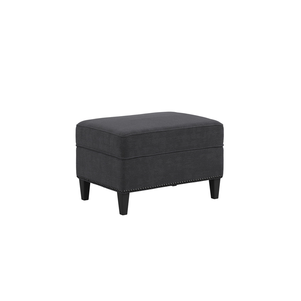 Regal Anthracite Footstool