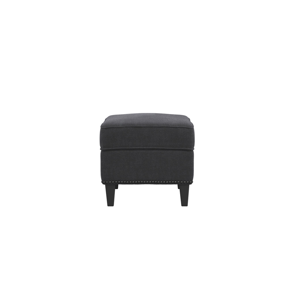 Regal Anthracite Footstool