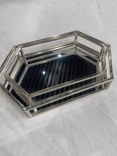 Paris Silver Trays Set of 2