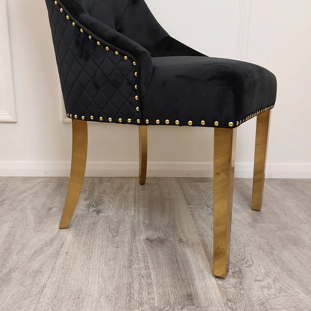 Bentley Gold Dining Chair