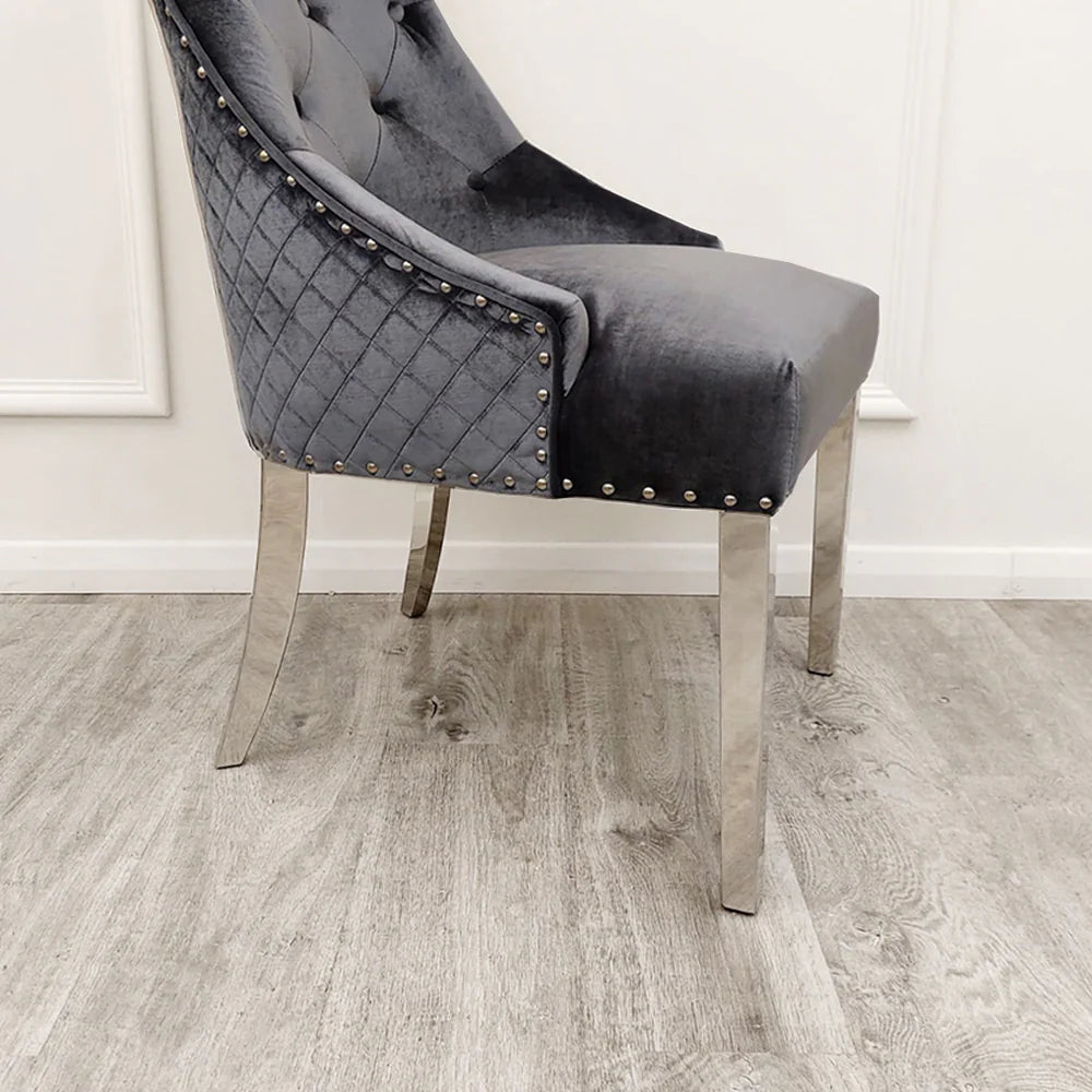 Bentley Chrome Dining Chair