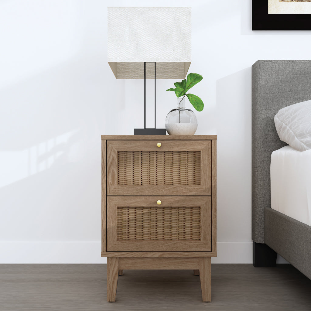 Nysa Oak Bedside Cabinet