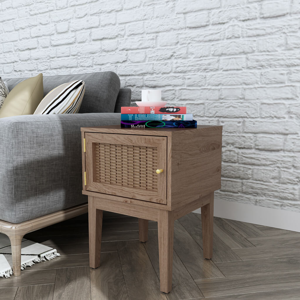 Flair Oak Side Table