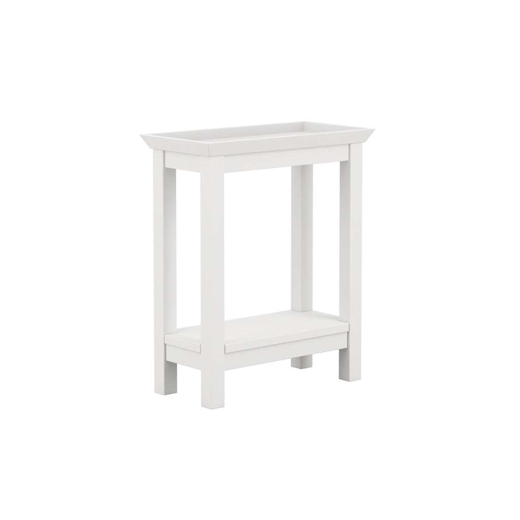 Quill White Side Table