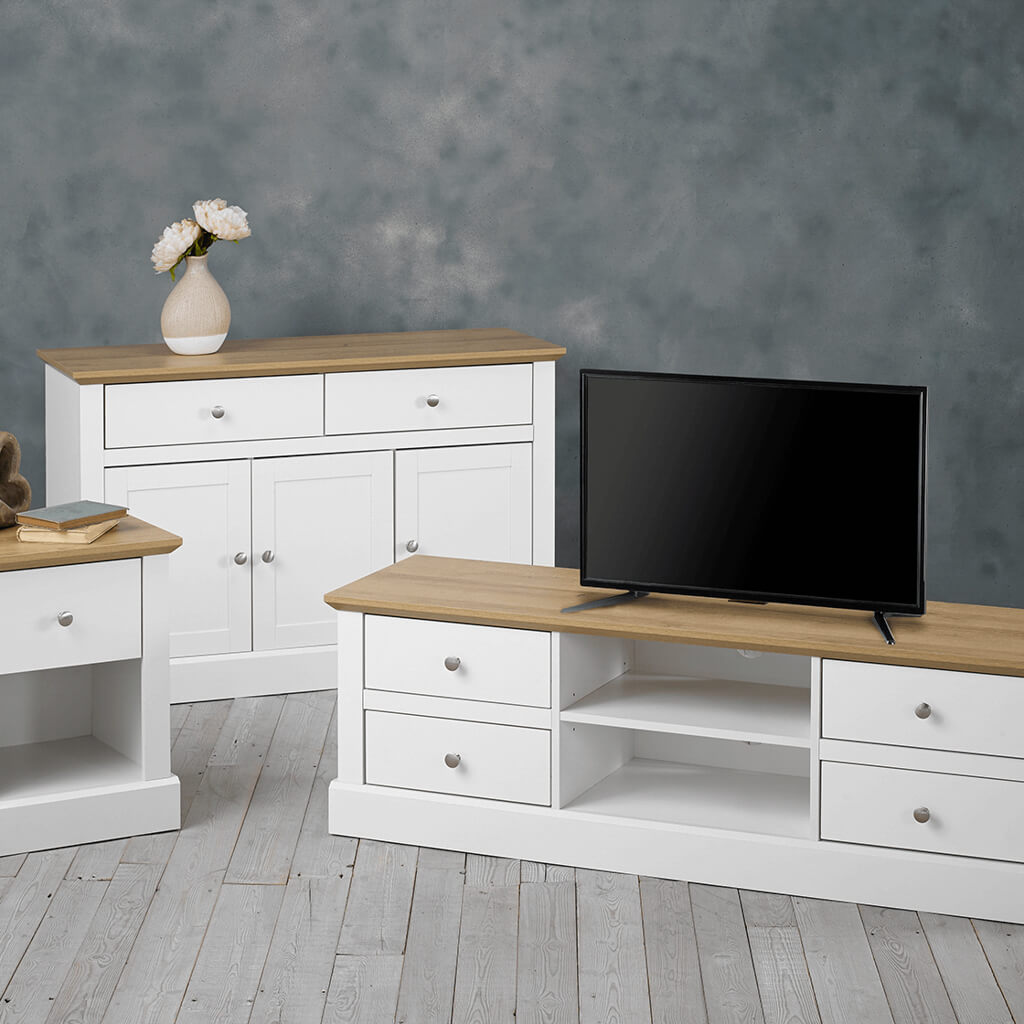 Vibe TV Unit White