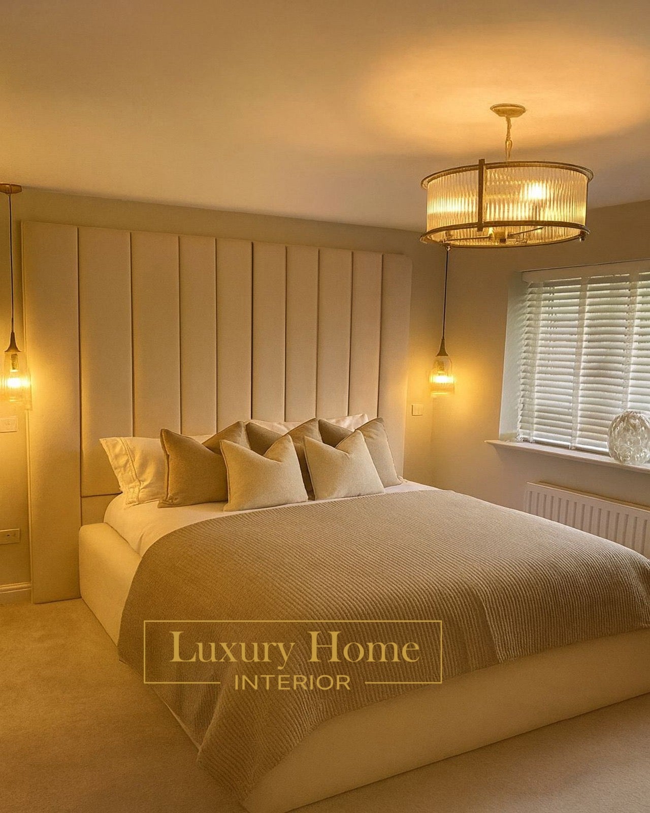 The Bespoke Kensington Bed- Fully Customisable with Storage Options- Luxe Range