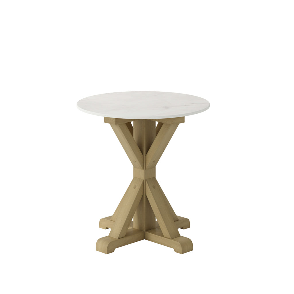 Rove Stone & Latte Side Table