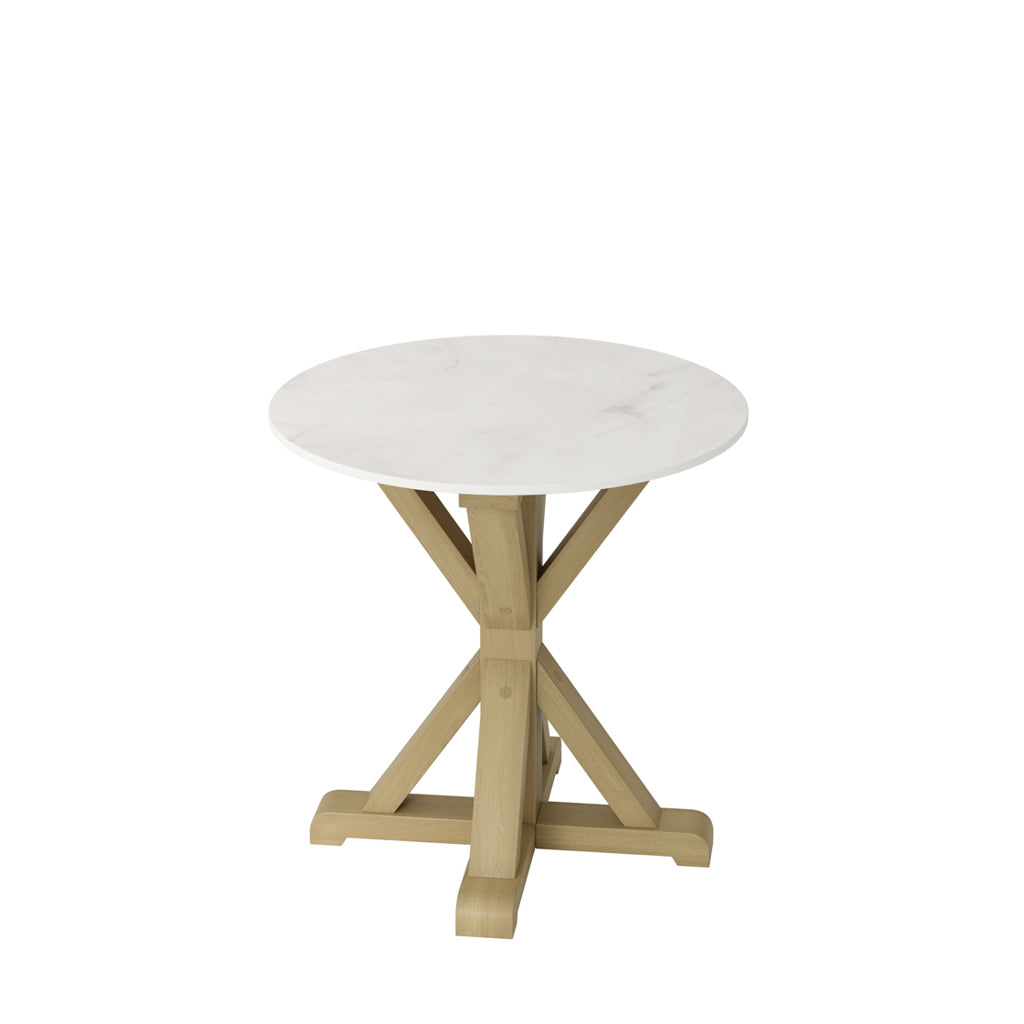 Rove Stone & Latte Side Table