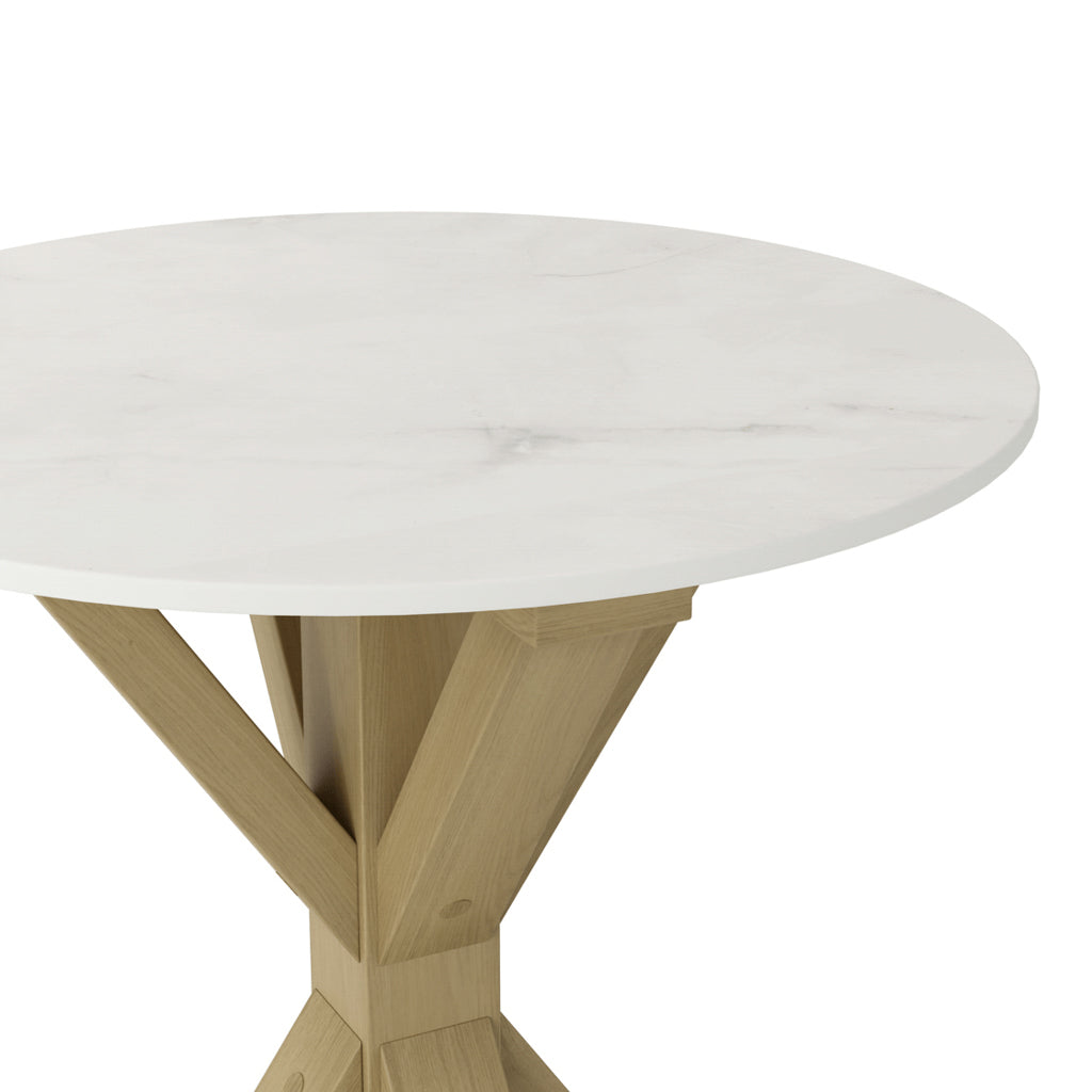 Rove Stone & Latte Side Table