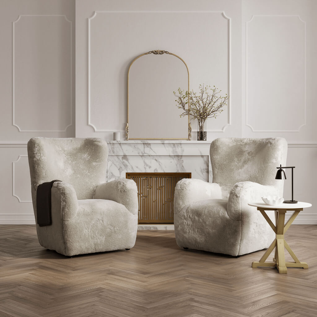 Rove Stone & Latte Side Table