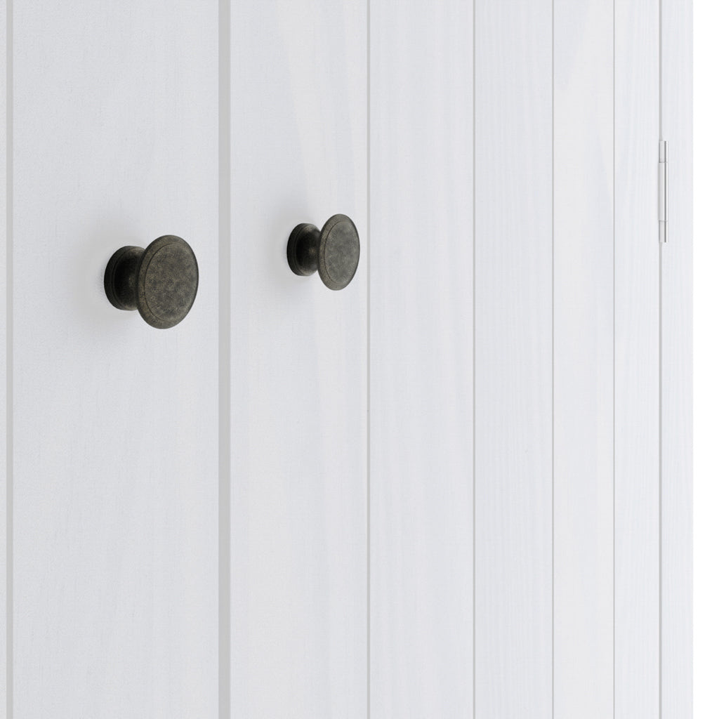 Wallace White 2 Door Wardrobe