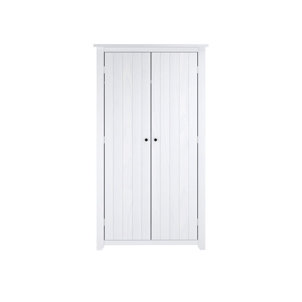 Wallace White 2 Door Wardrobe