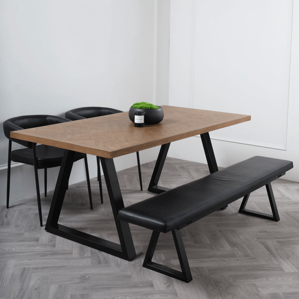 Ember Whiskey Dining Table