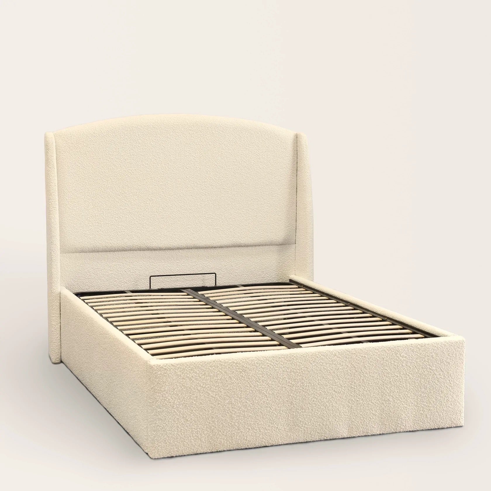 The Bespoke Brooklyn Boucle II Bed-Fully Customisable with Storage Options- Boucle Range