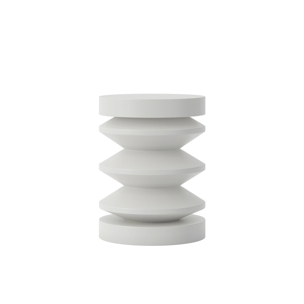 Span White Side Table