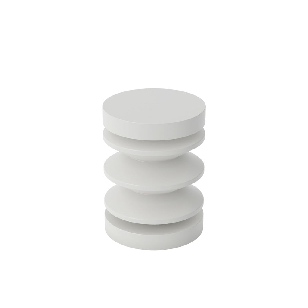 Span White Side Table