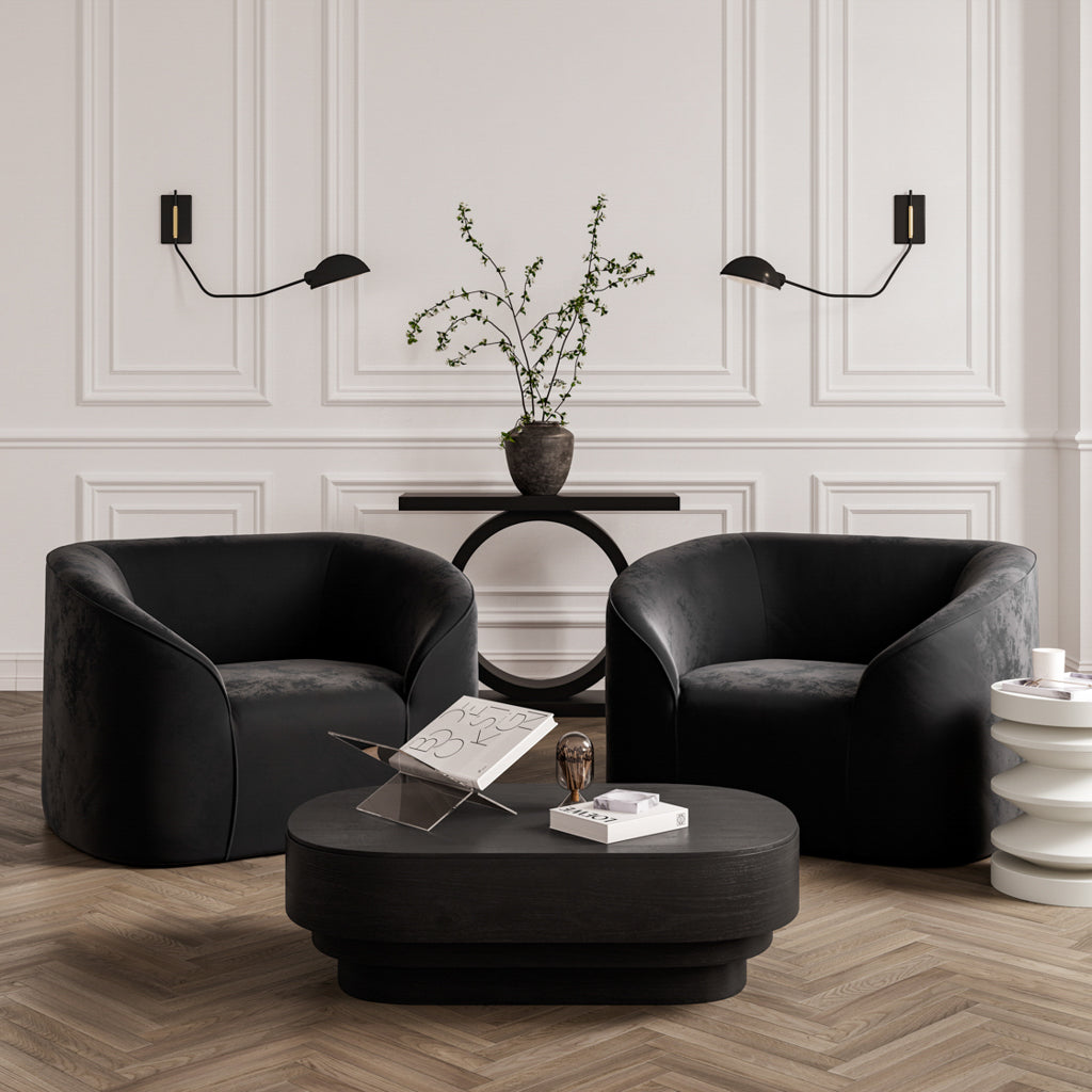 Span White Side Table