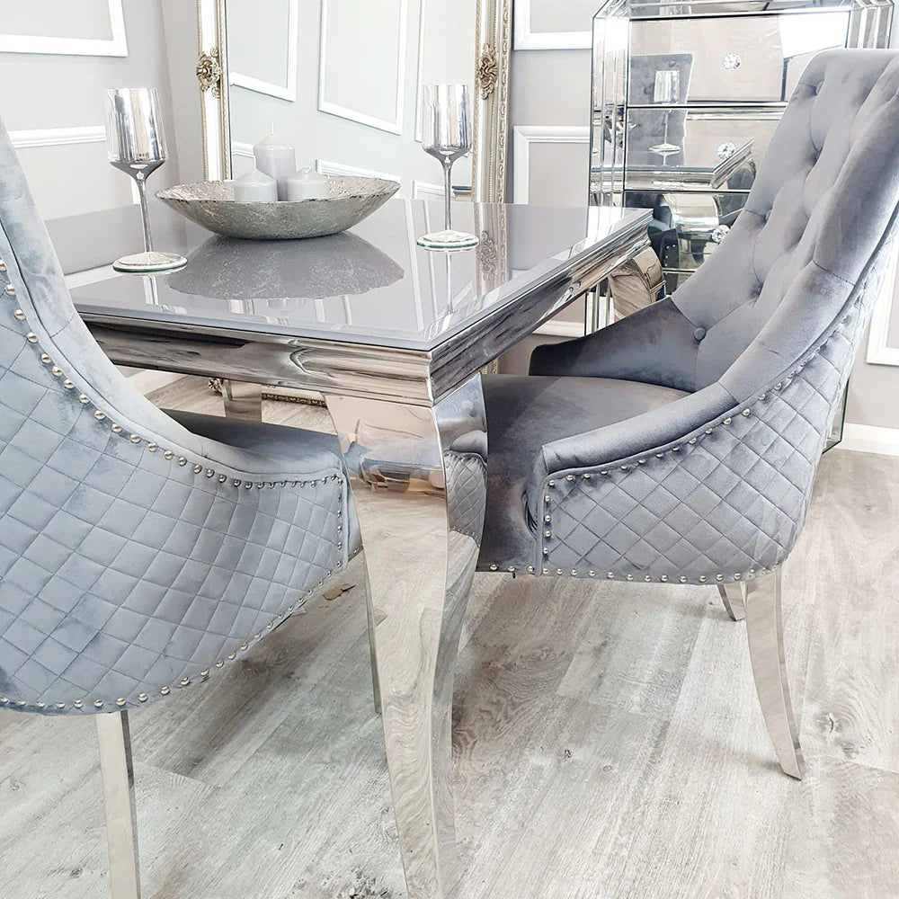 Bentley Chrome Dining Chair