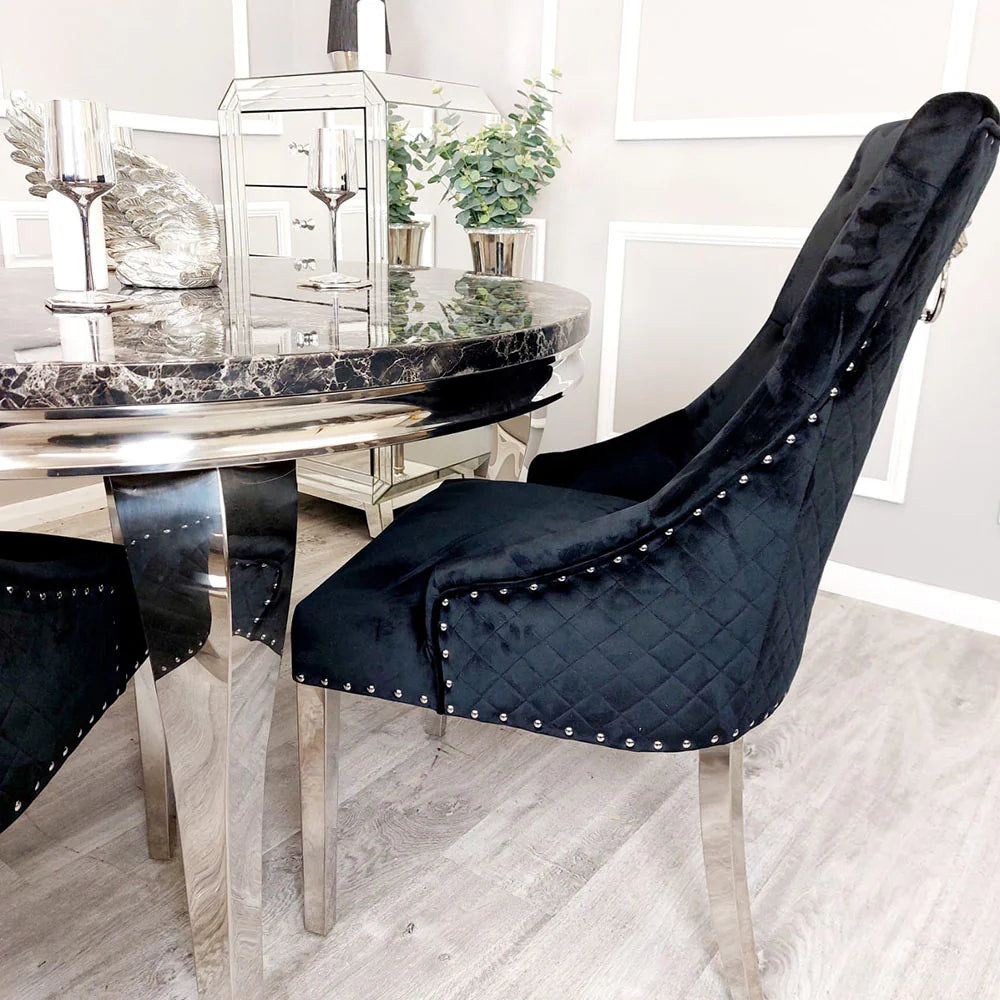 Bentley Chrome Dining Chair