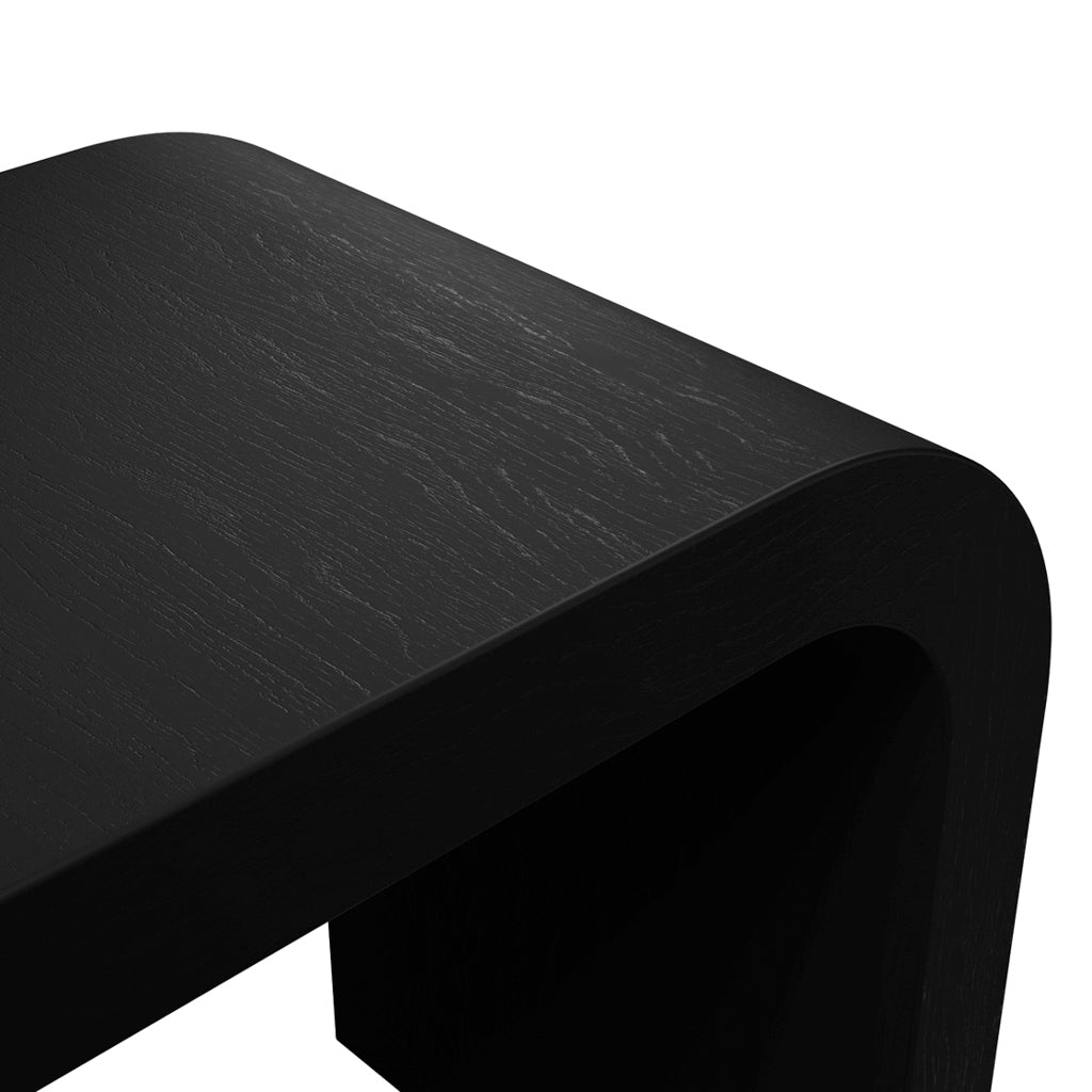 Frost Black Side Table