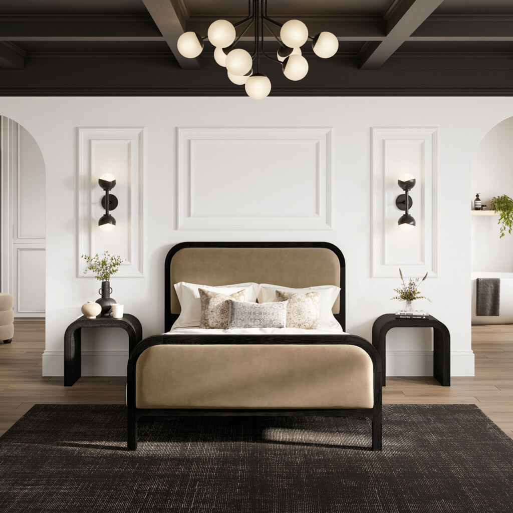 Frost Black Side Table