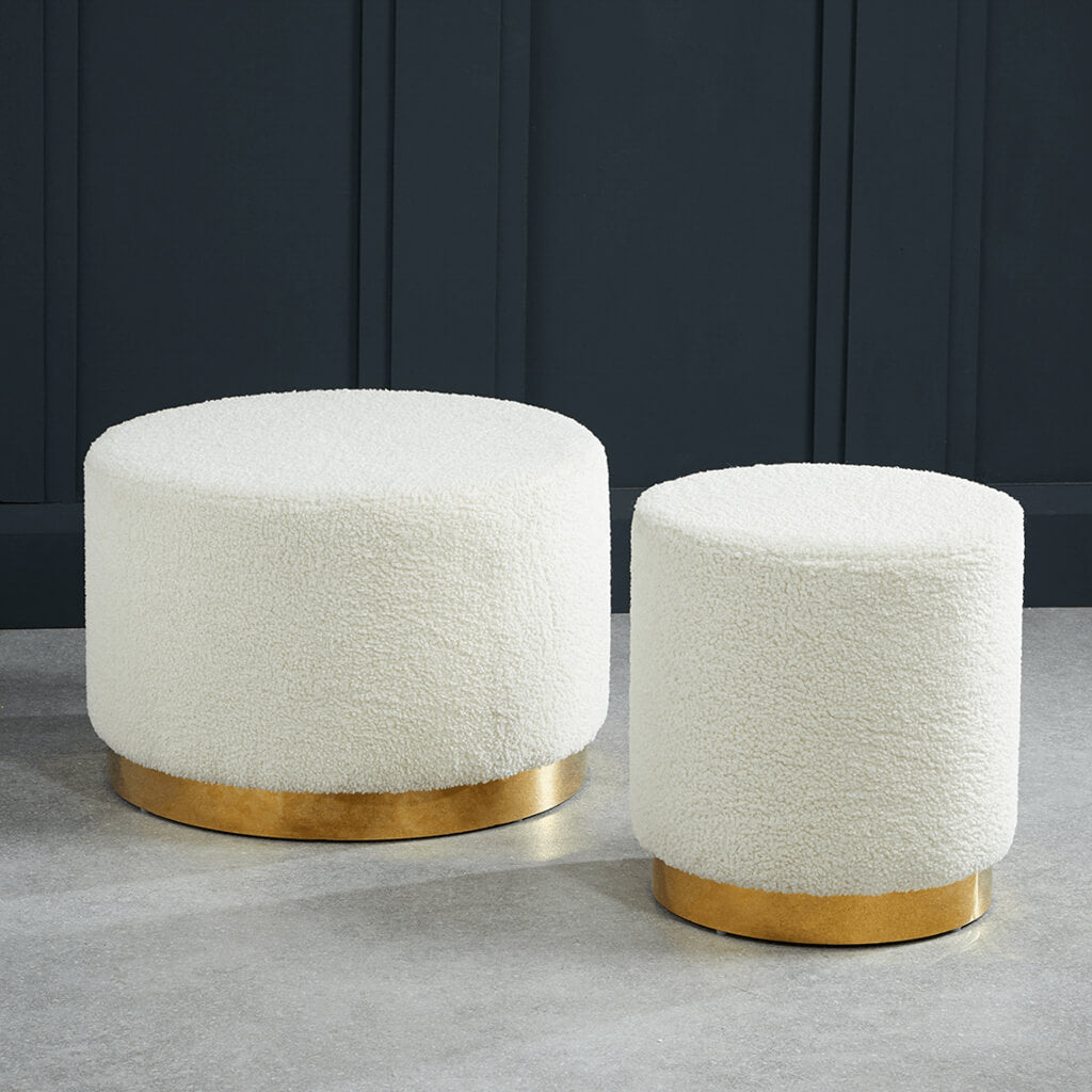Luxe Ted Large Pouffe