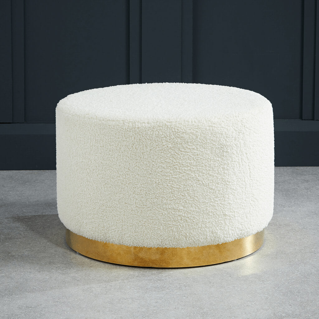 Luxe Ted Large Pouffe