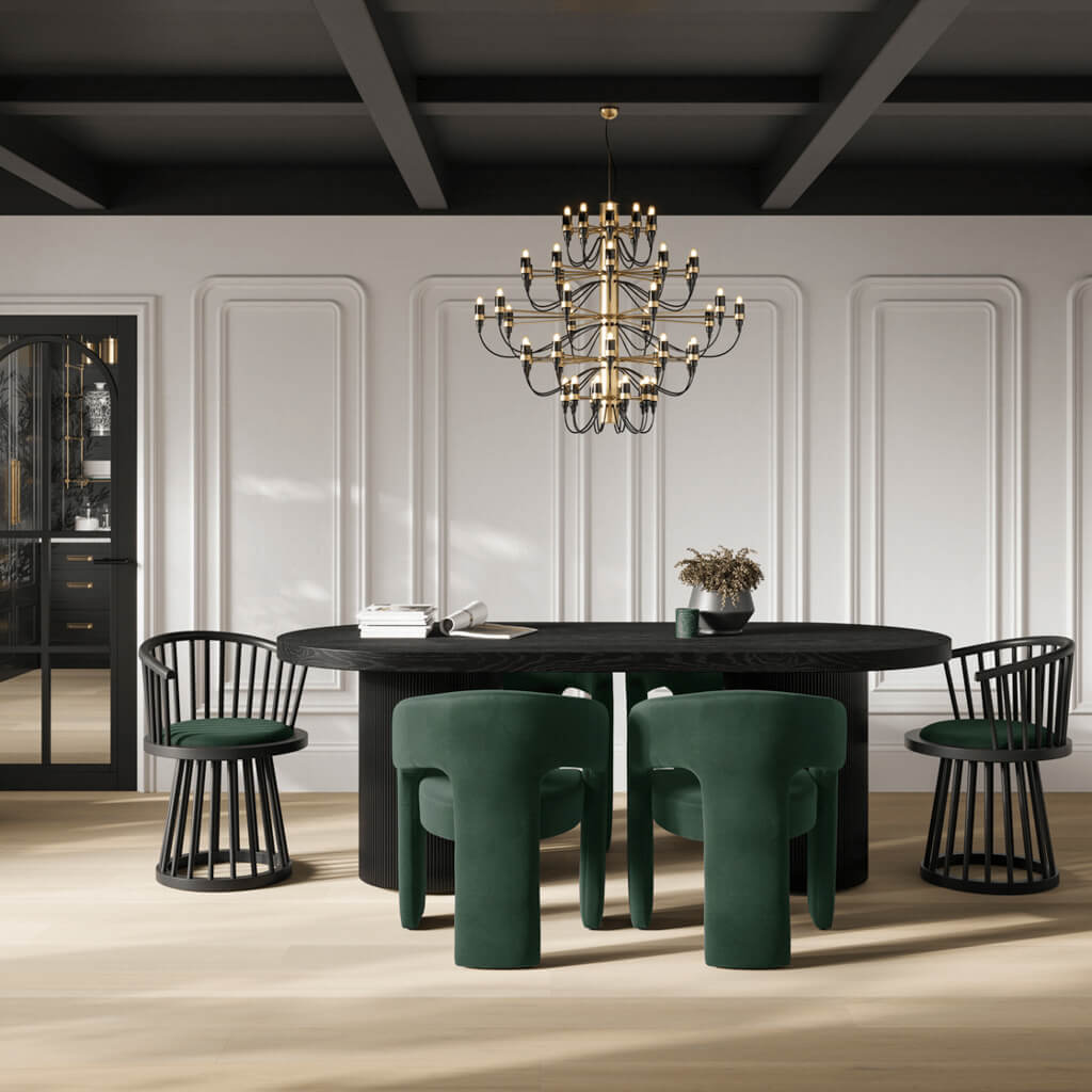 Mira Forest Green Dining Chair