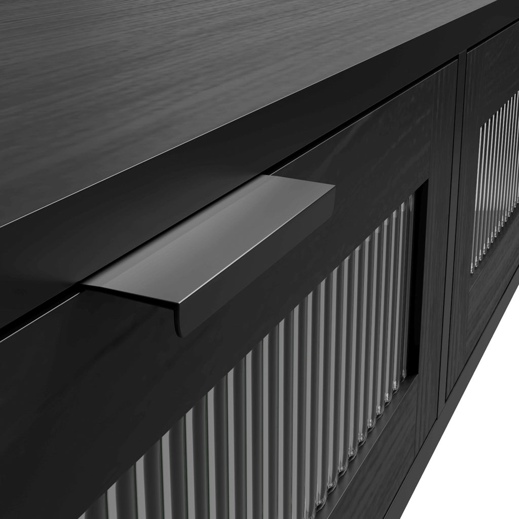 Nuvia Black Console Table
