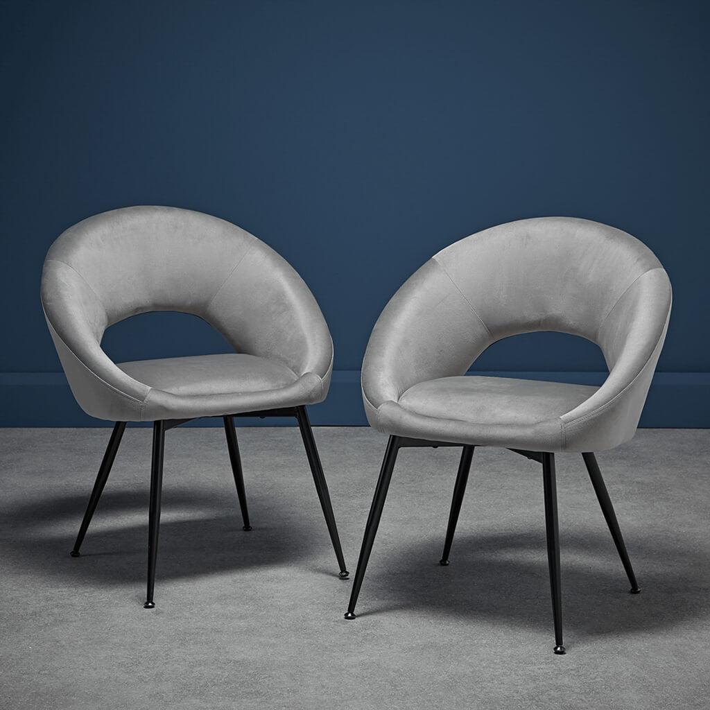 Aria Dining Chair Grey
