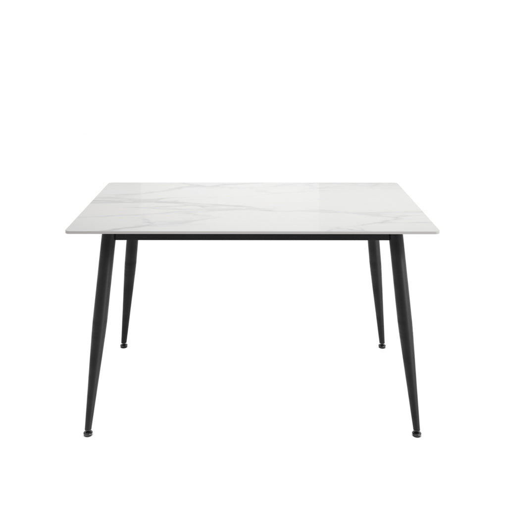 Birch Marble Effect Dining Set