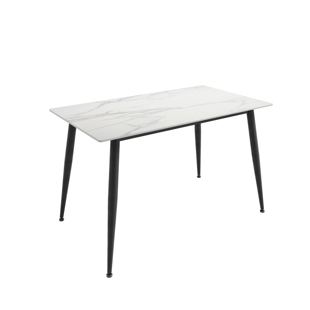 Hearth Marble Effect Dining Set