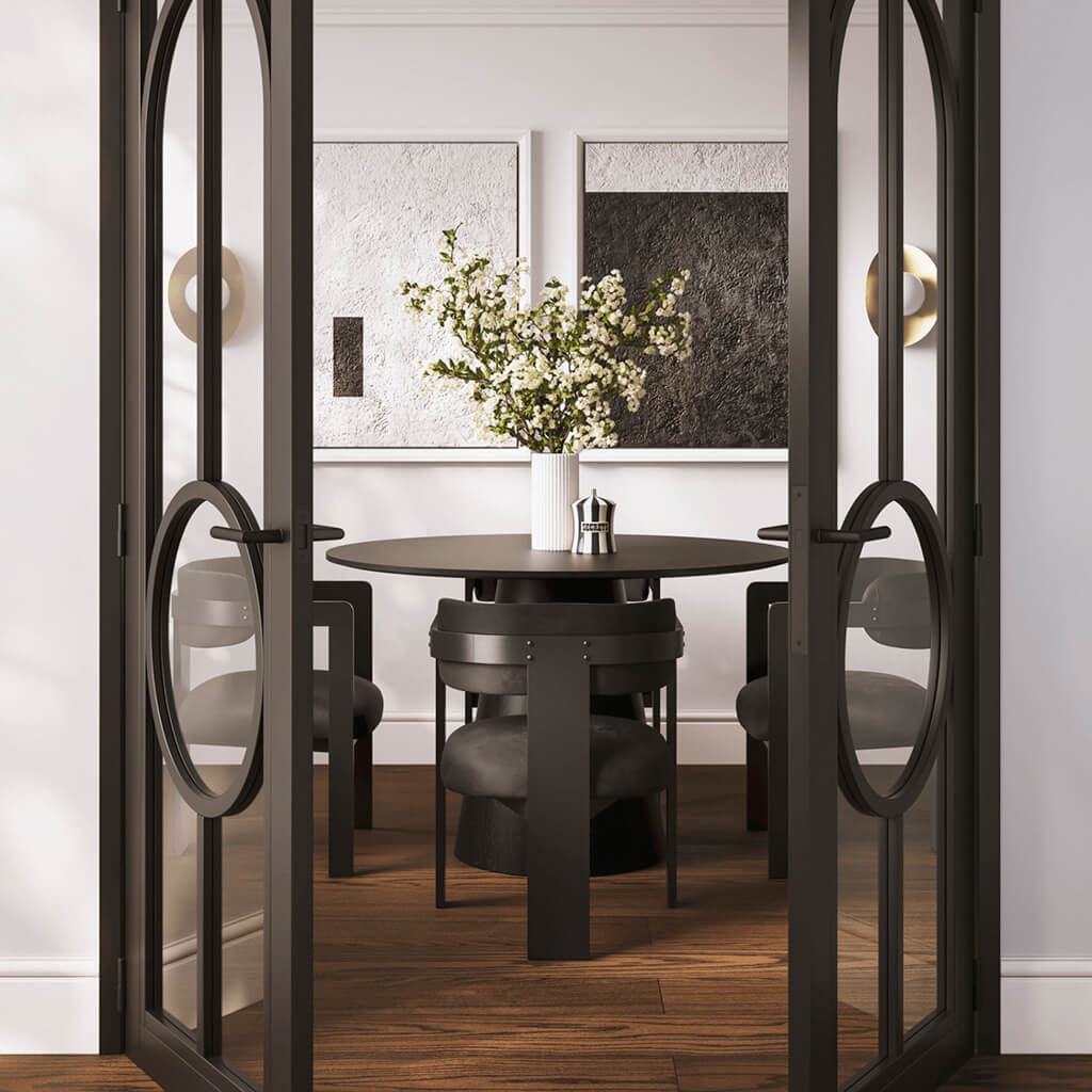 Prism Black Dining Chair