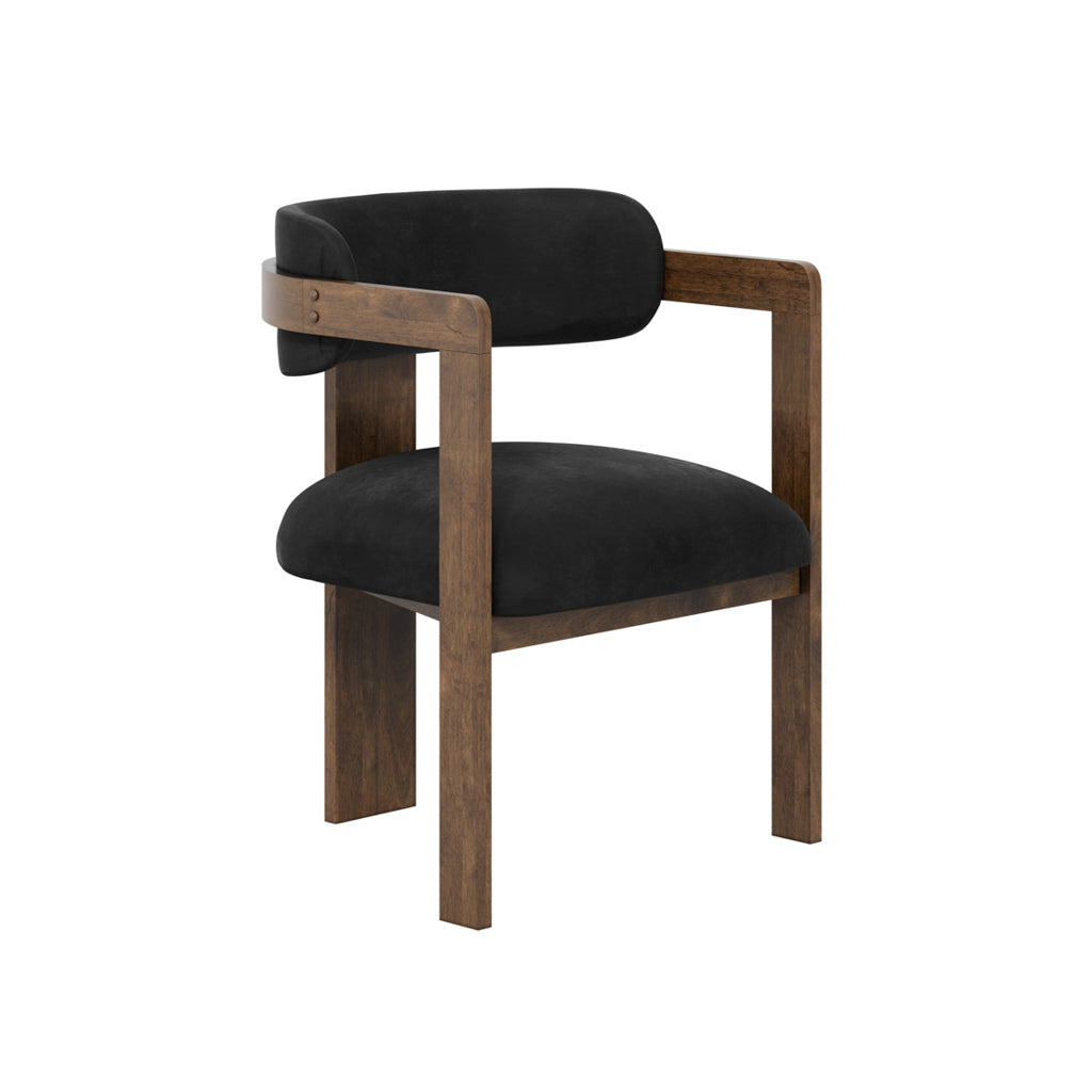 Prism Walnut Dining Chair
